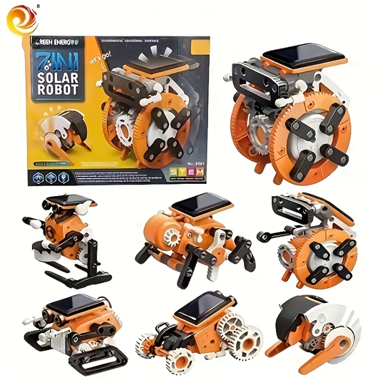 Solar-Powered Robot Building Kit