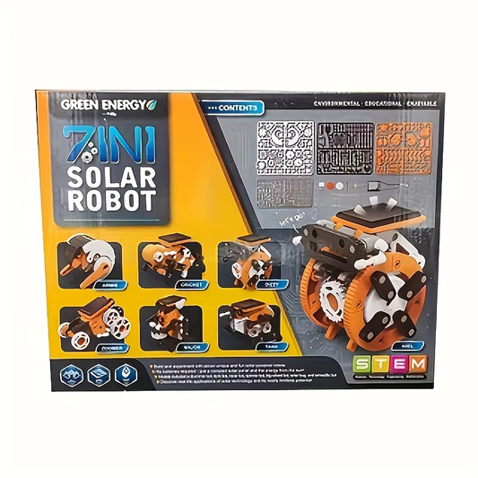 Solar-Powered Robot Building Kit