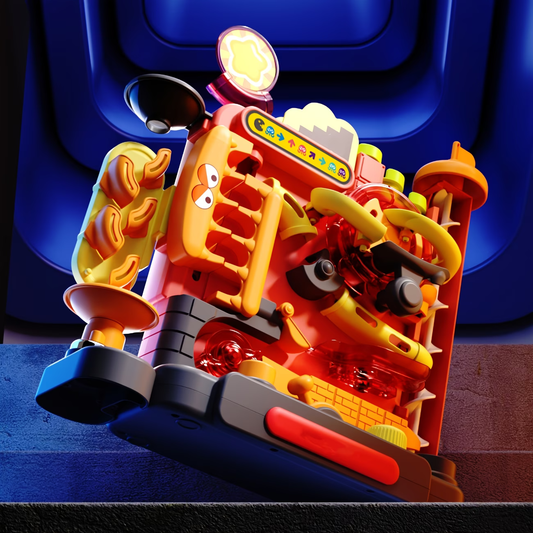 Interactive Marble Run Toy