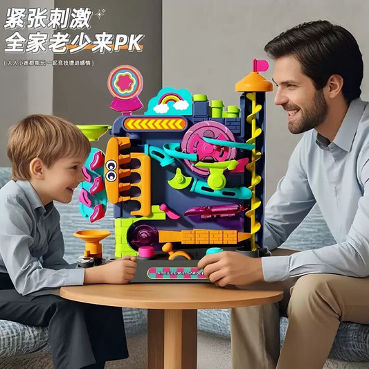 Interactive Marble Run Toy