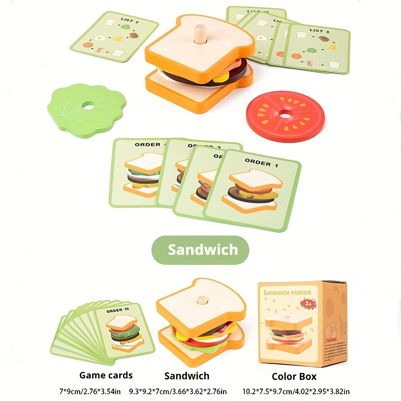 Wooden Sorting Stacking Toy