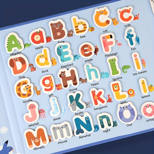 Magnetic ABC Puzzle Book