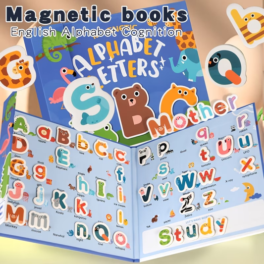 Magnetic ABC Puzzle Book