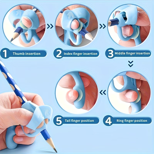 Soft Gel Pen Grip Correctors