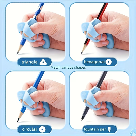Soft Gel Pen Grip Correctors