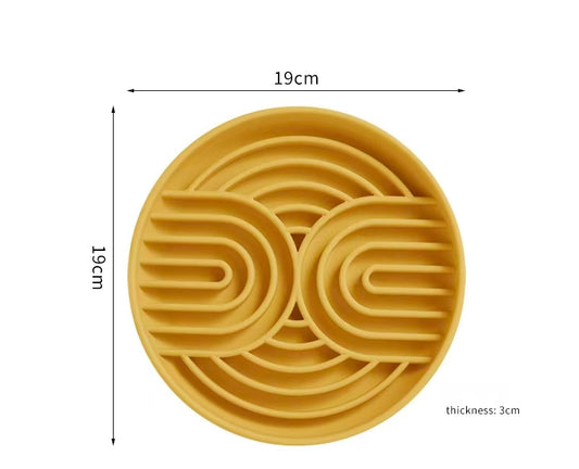 Silicone Slow Feeder Dog Bowl