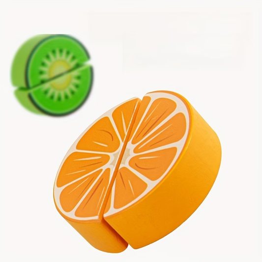 Wooden Fruit Cutting Play Toy