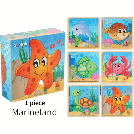 Marineland Wooden Shape Sorting Toy