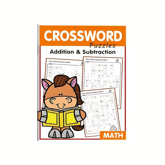 Math Crossword Puzzle Workbook