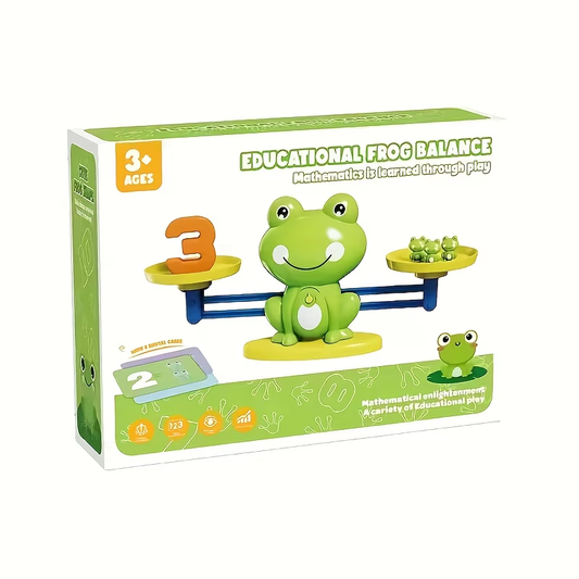 Froggy Balance Math Stacking Game