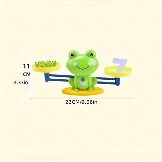 Froggy Balance Math Stacking Game
