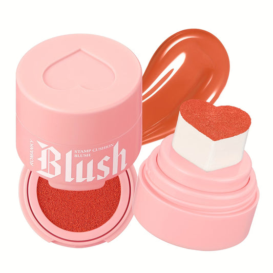 Heart-Shaped Natural Blush Stamp