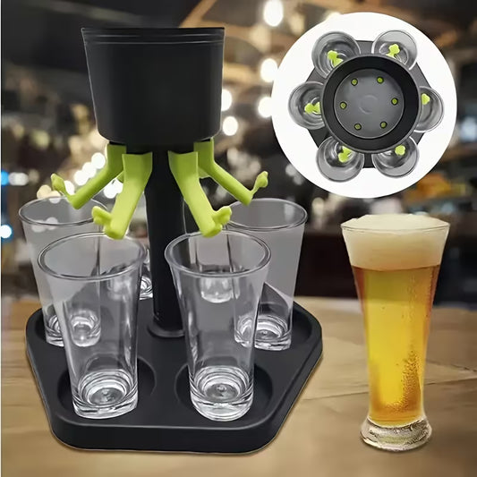 6-Bottle Wine Dispenser Stand