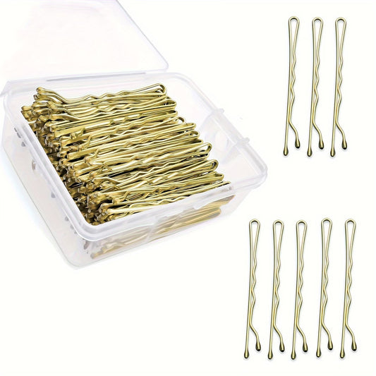Secure Hair Pins with Storage Box