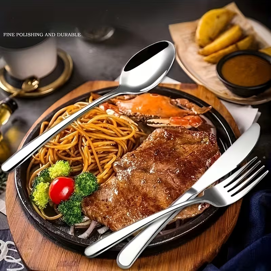 Portable Stainless Steel Tableware 4pcs Set