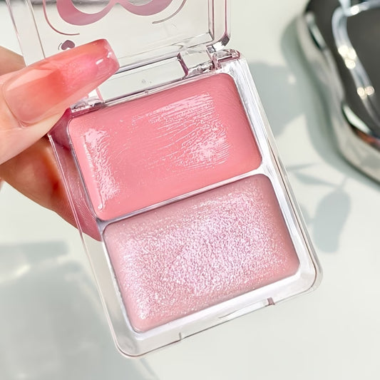 Dual-Color Cream Blush Highlighter