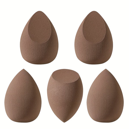 Set of Five Makeup Sponges