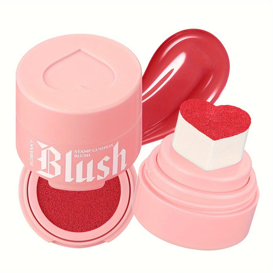 Heart-Shaped Natural Blush Stamp