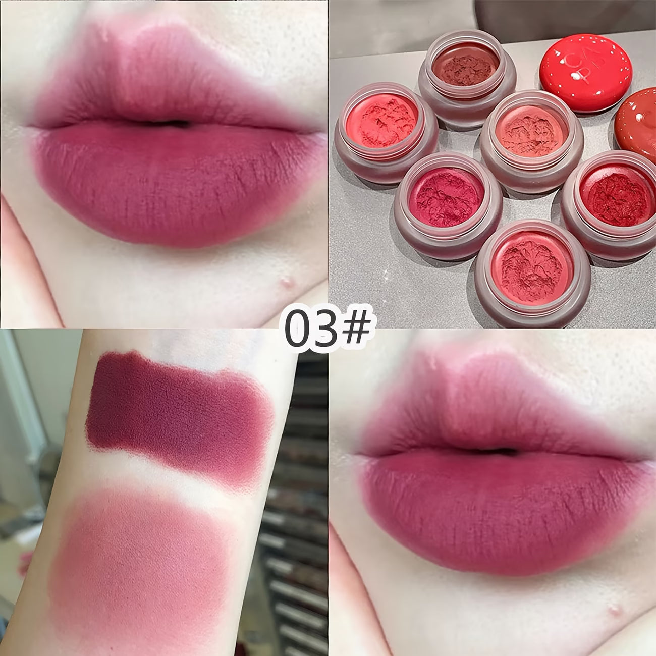 Plump Matte Lip Mud Jar