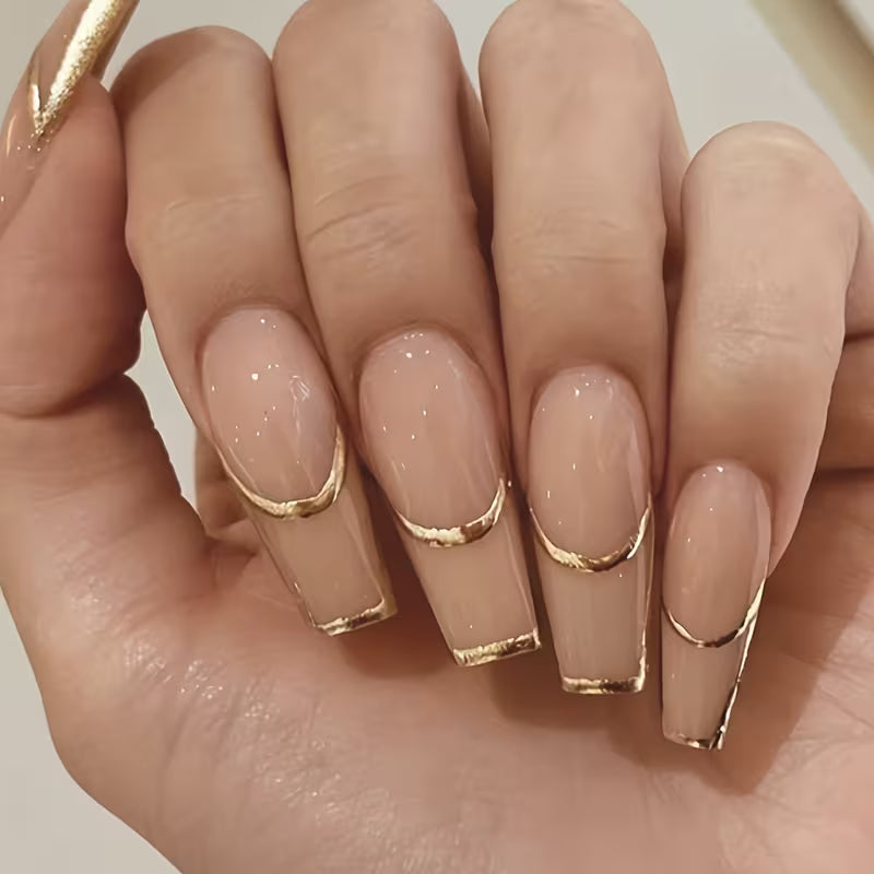 Long Stiletto Festival Fake Nails