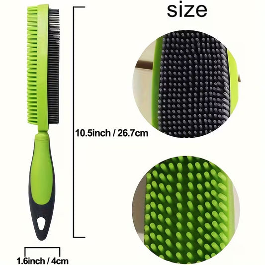 Silicone Pet Hair Remover Brush & Lint Cleaner
