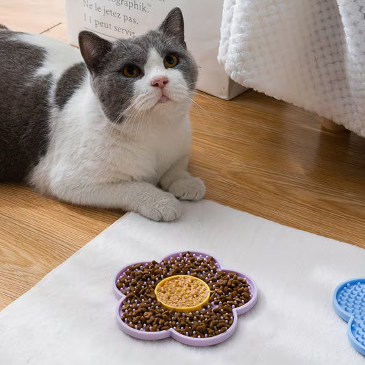 Flower Lick Mat for Dogs & Cats