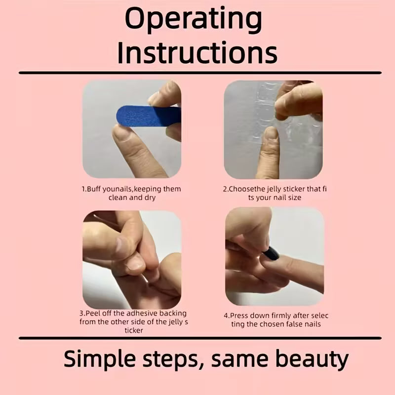 Wine Red Floral Water Droplet Nails