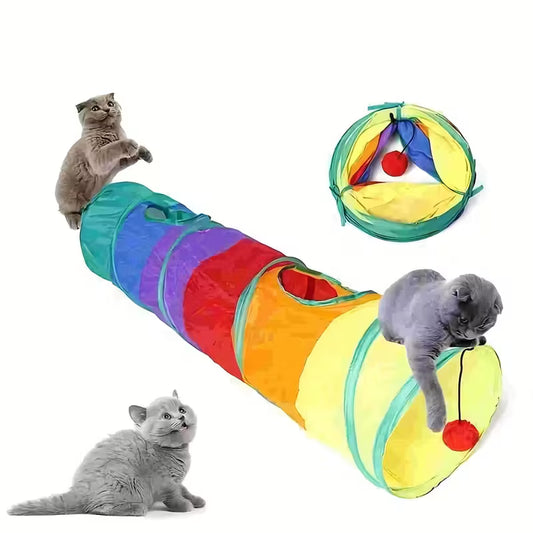 Interactive Tunnel Cat Toy
