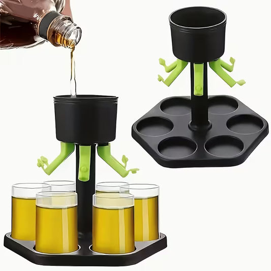 6-Bottle Wine Dispenser Stand