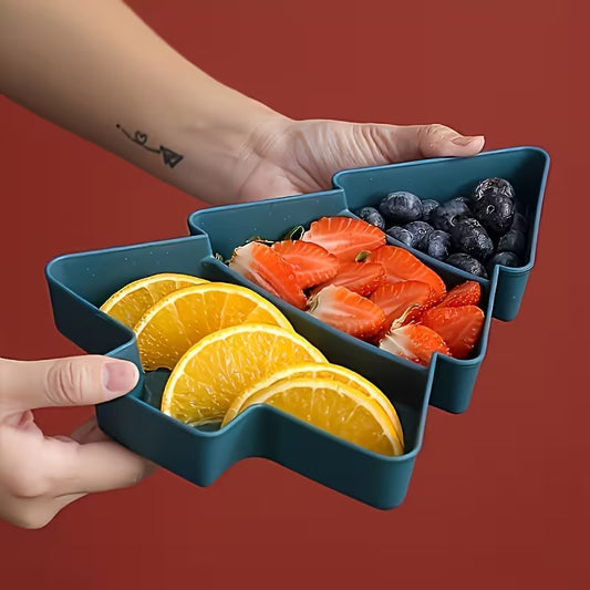 Christmas Tree Snack Tray