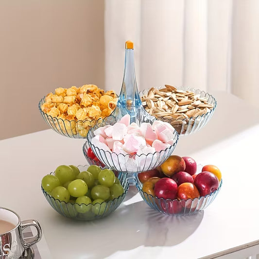 3-Tier Stacked Fruit Snack Platters