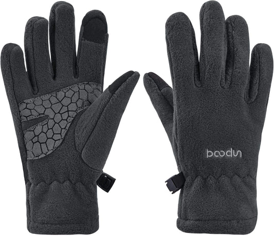 (5-10Y) Kids Thermal Touchscreen Fleece Gloves