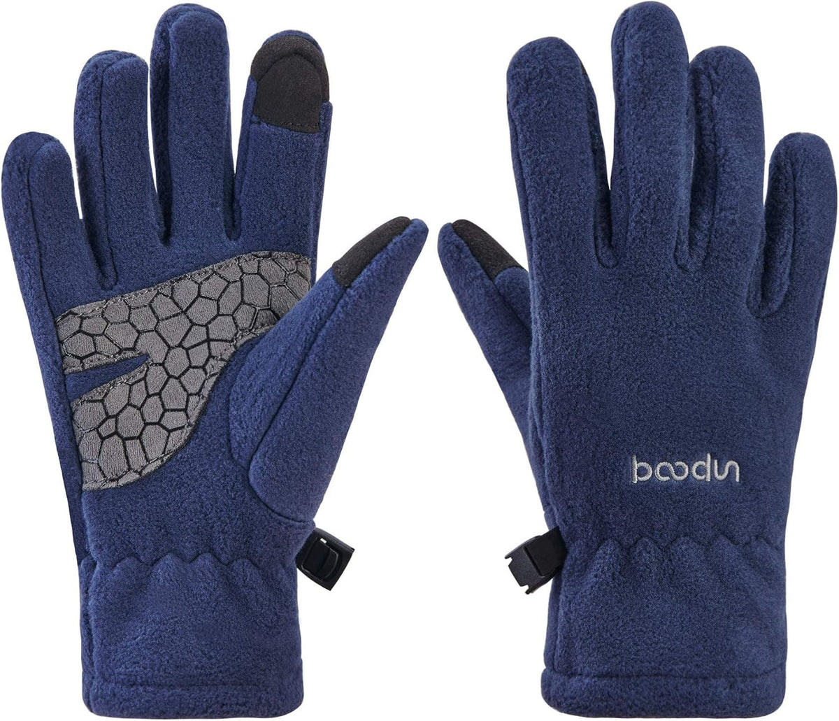 (5-10Y) Kids Thermal Touchscreen Fleece Gloves