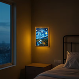 Van Gogh Starry Night LED Frame Light