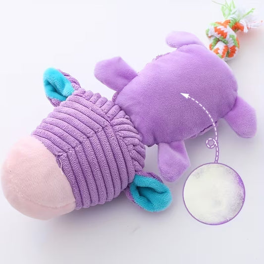 Cute Animal Plush Dog Toy