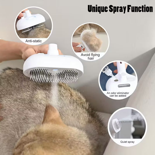 3-in-1 Automatic Steam Pet Hair Remover