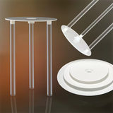 4pcs Cake Layer Support Frame Set