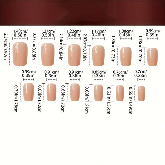 Unique black love square nails