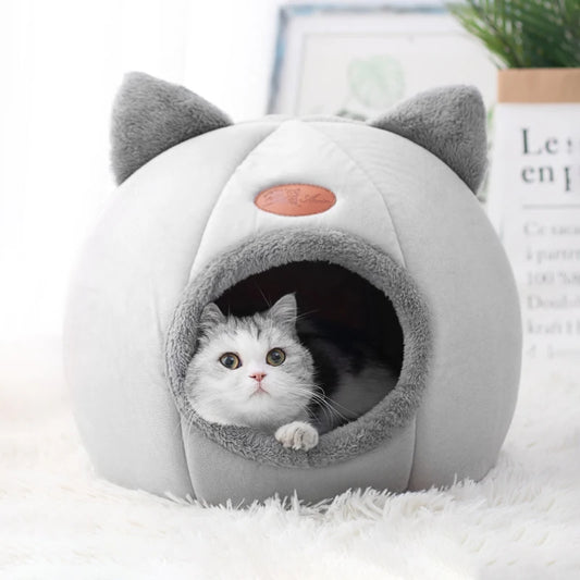 Winter Comfort Cat Bed Pet Tent