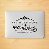 Matthew 17:20 Vinyl Wall Sticker