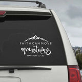 Matthew 17:20 Vinyl Wall Sticker