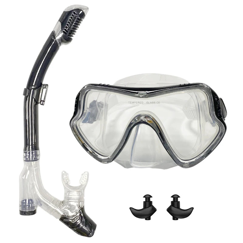QYQ Professional Snorkel Mask & Tube Set