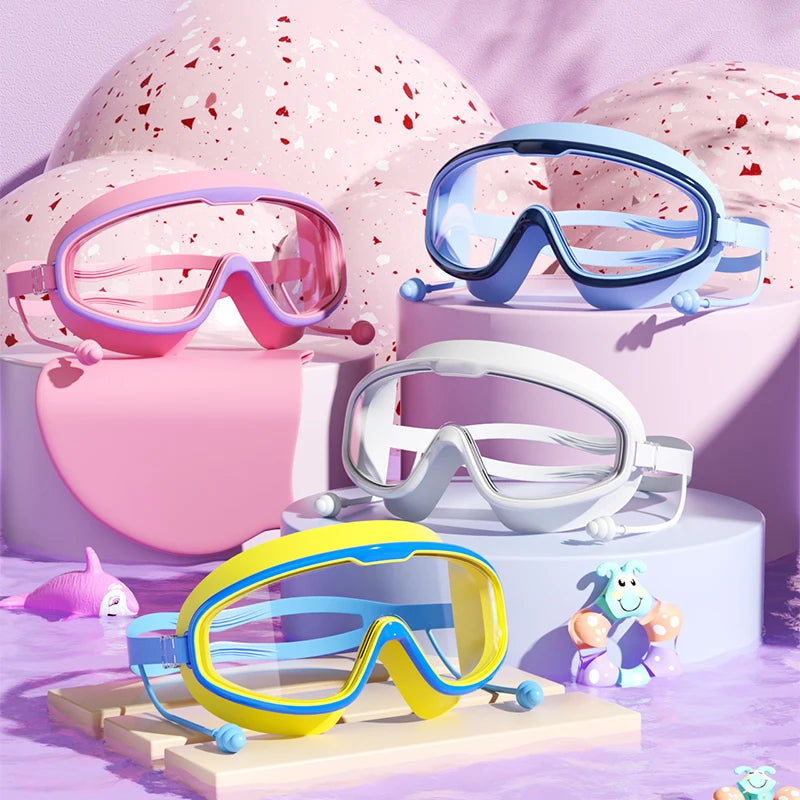 Kids Swimming Goggles HD Anti-fog