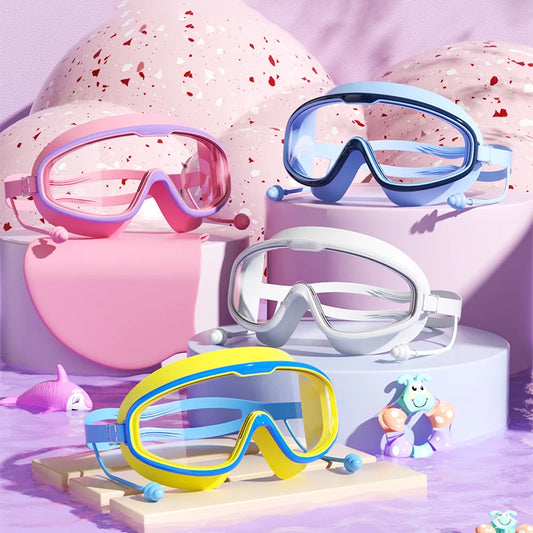 Kids Swimming Goggles HD Anti-fog