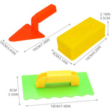3PCS Snow & Sand Castle Mold