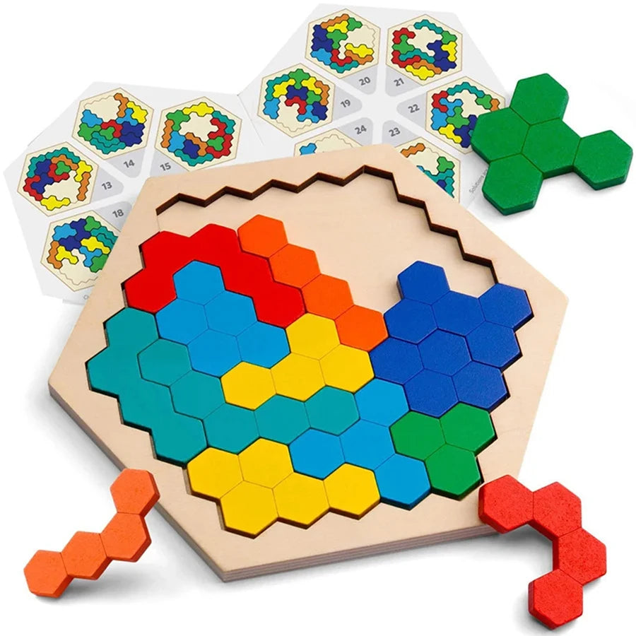 Wooden Tangram Puzzle Toy