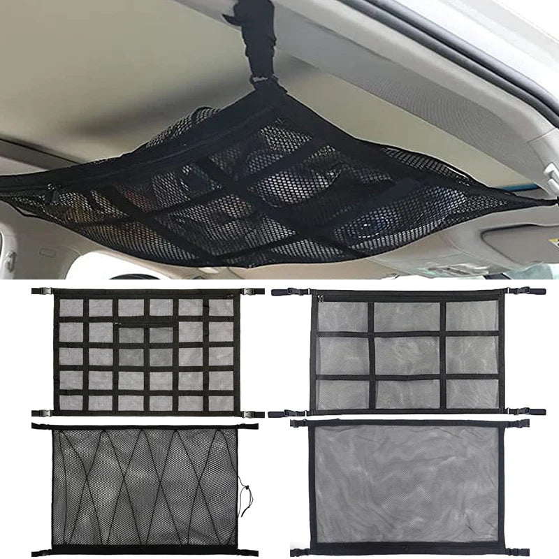 Car Roof Cargo Net Organizer