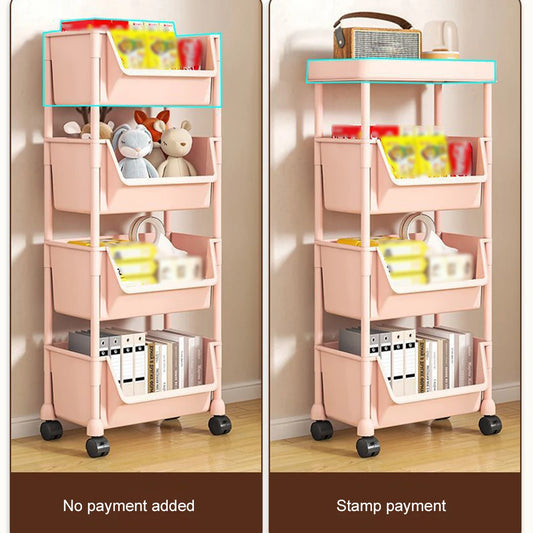 2-5 Layer Trolley Storage Rack