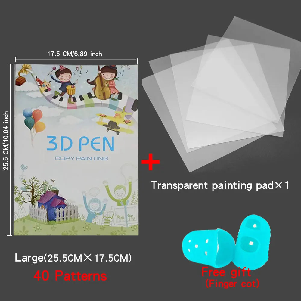 3D Printing Pen Drawing Book