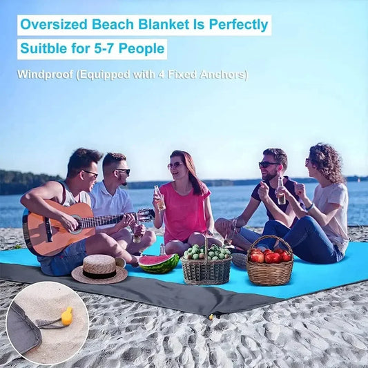 Sandproof Beach Blanket 200x140cm